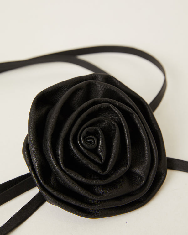 B Low The Belt ROSETTE LEATHER WRAP