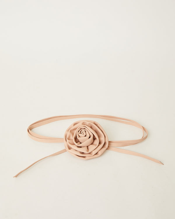 b low the belt ROSETTE LEATHER WRAP