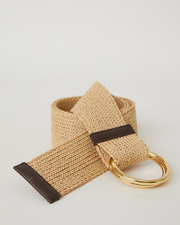 B Low The Belt TUMBLE MEADOW STRAW BELT