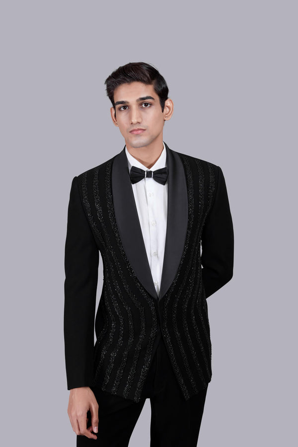 B More BLACK BOOMARIYO HAND WORK SUIT