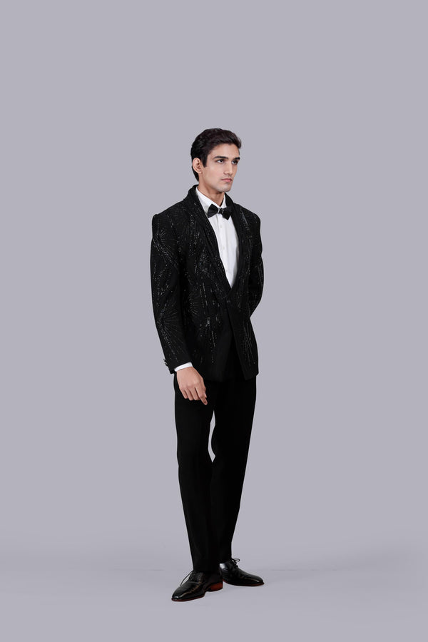 B More BLACK BOOMARIYO PEARL WORK SUIT