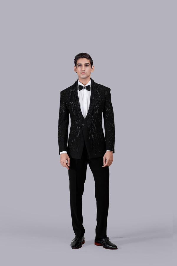 b more BLACK BOOMARIYO PEARL WORK SUIT