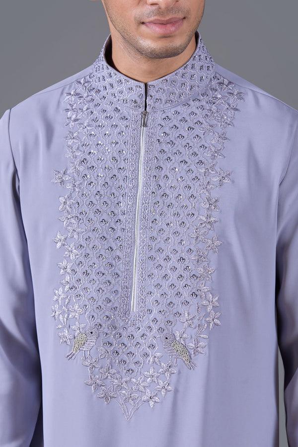 B More Ethereal Lilac Boomariyo Kurta Set