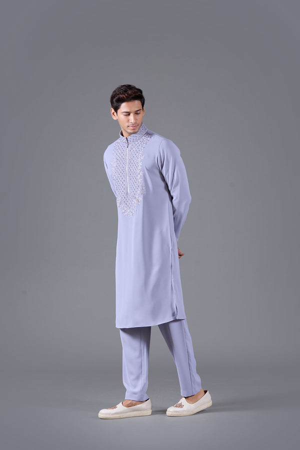 B More Ethereal Lilac Boomariyo Kurta Set