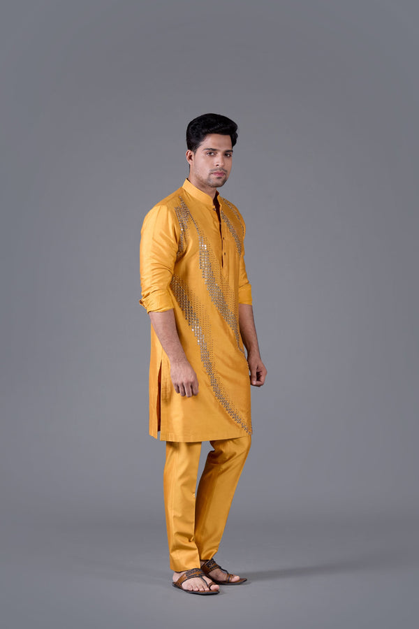 B More Golden Ember Kurta Set