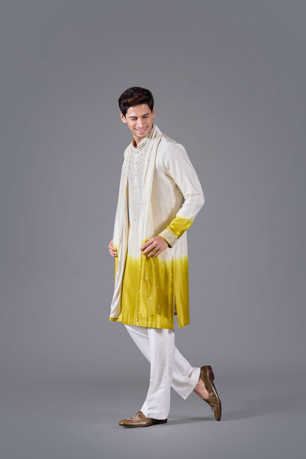 B More Golden Mirage Kurta Set