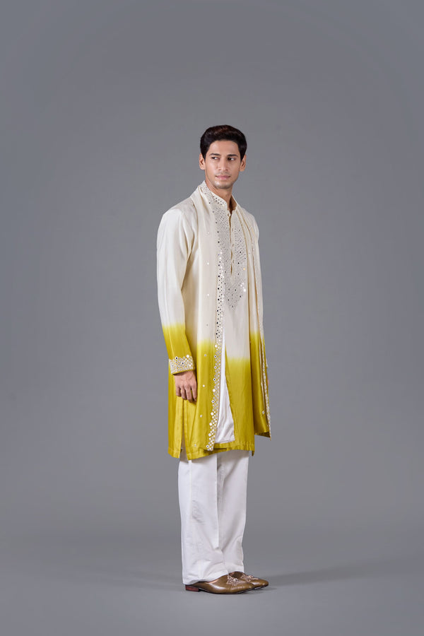 B More Golden Mirage Kurta Set