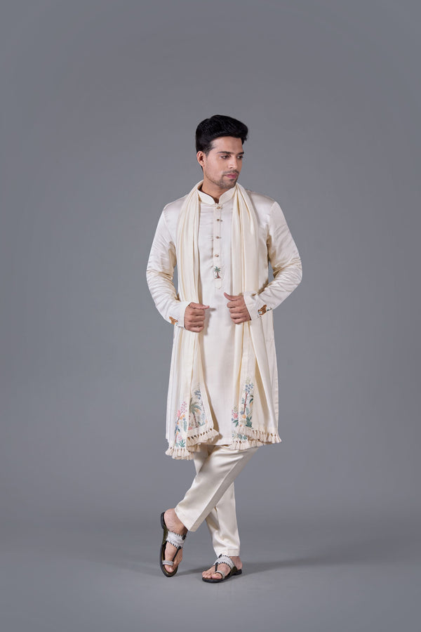 B More Ivory Serenity Kurta Set