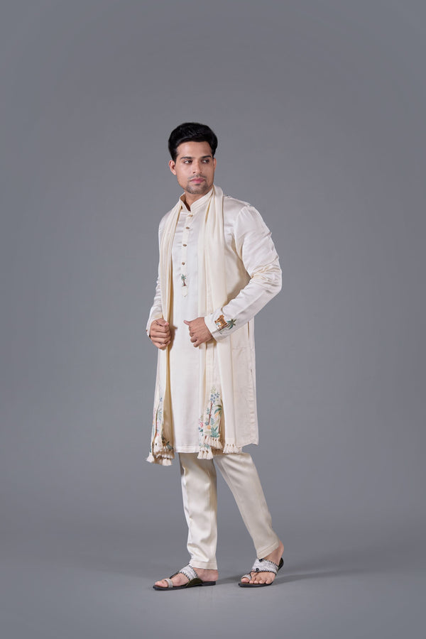 b more Ivory Serenity Kurta Set