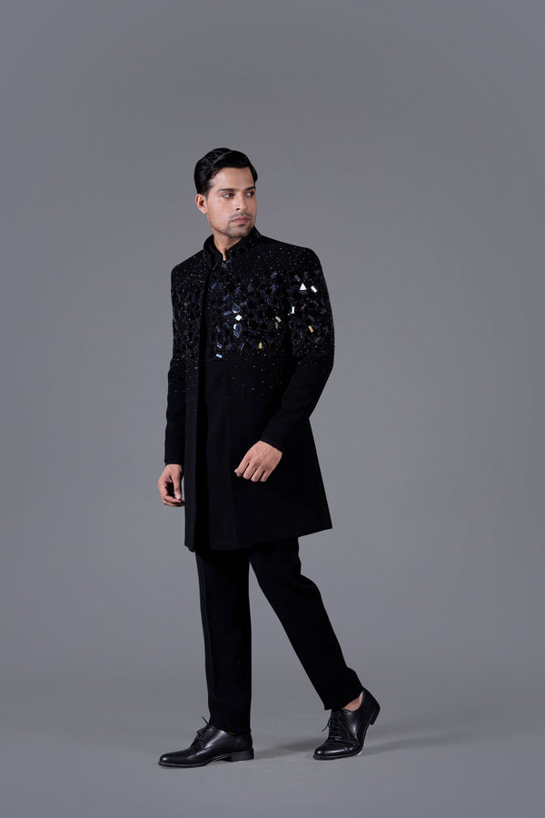 B More Midnight Stardust Indo-Western Set