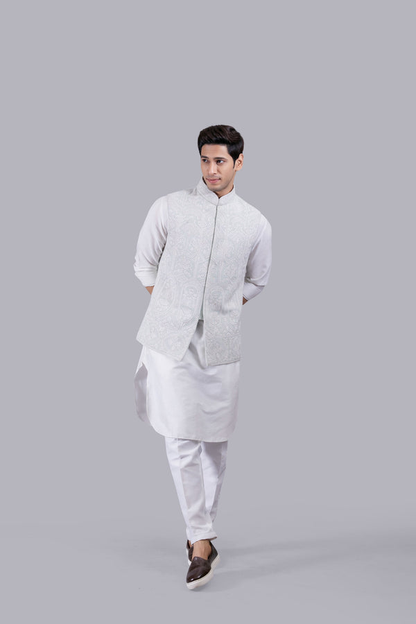 b more MINT MATKA SILK THREAD ARI WORK BUNDI SET