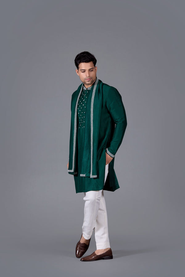 b more Sage Monarch Timeless Ethnic Kurta Set