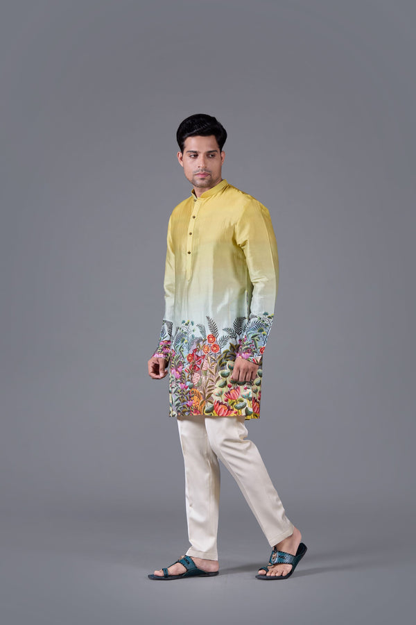 B More Sunburst Aura Digital Printed Kurta