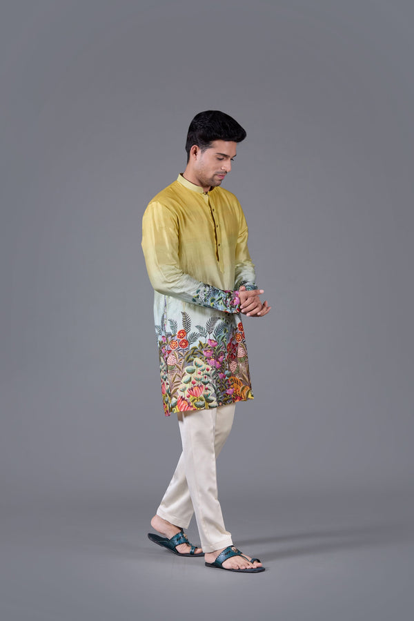 B More Sunburst Aura Digital Printed Kurta