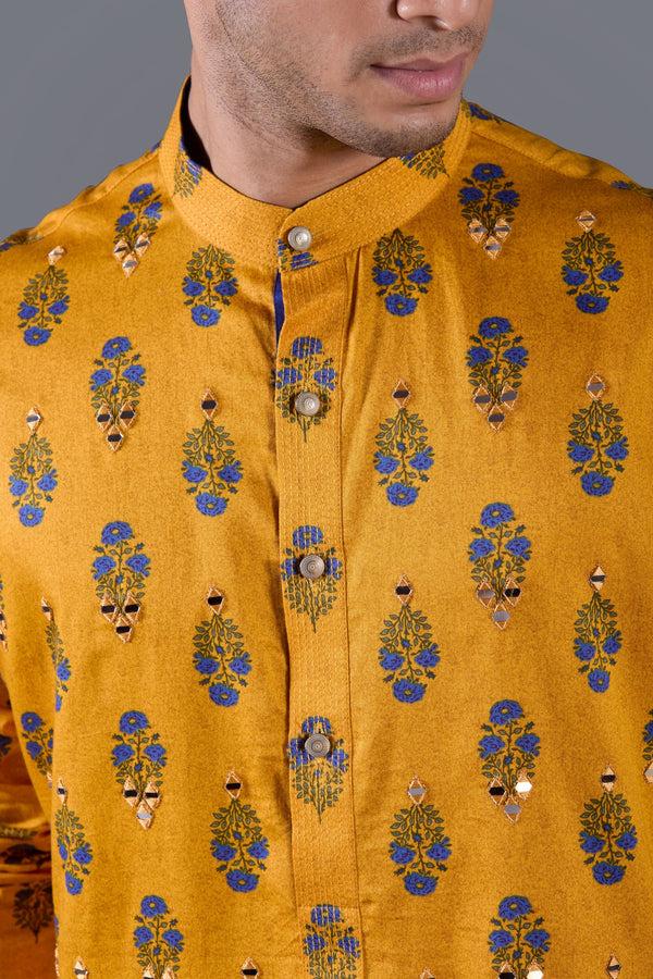 B More Sunehri Afsana Kurta