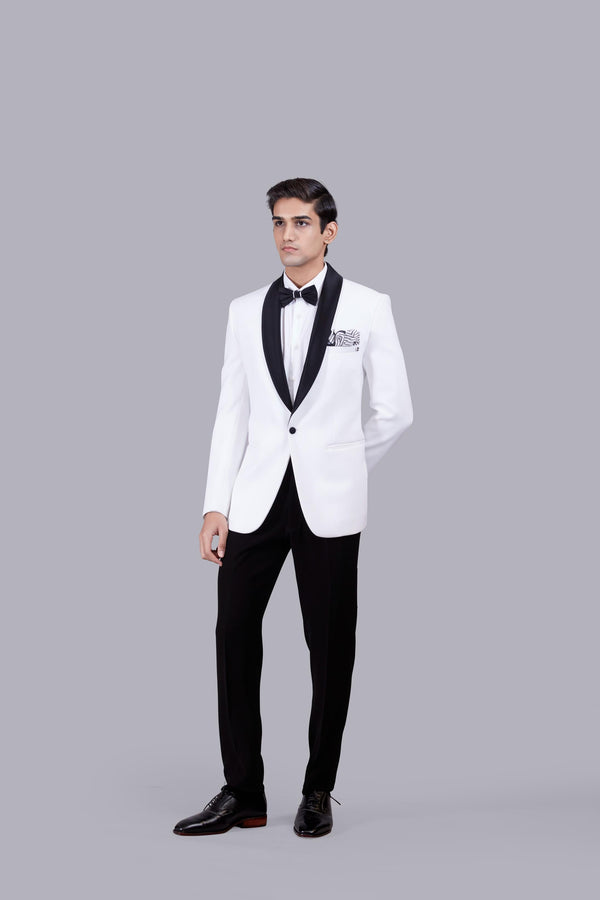 B More WHITE BOOMARIYO PLAIN SUIT