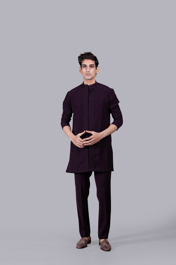 B More WINE BOOMARIYO THREAD WORK INDO WESTERN