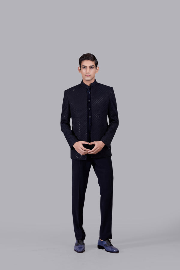 b more NAVY BLUE BOOMARIYO SEQUENCE WORK INDOWESTERN