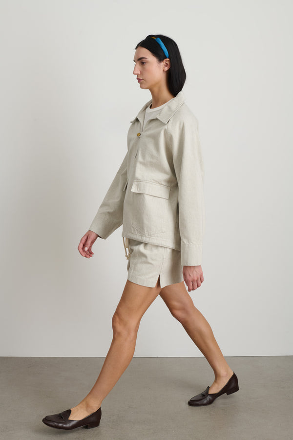 B Sides Davis Anorak Moon Rinse