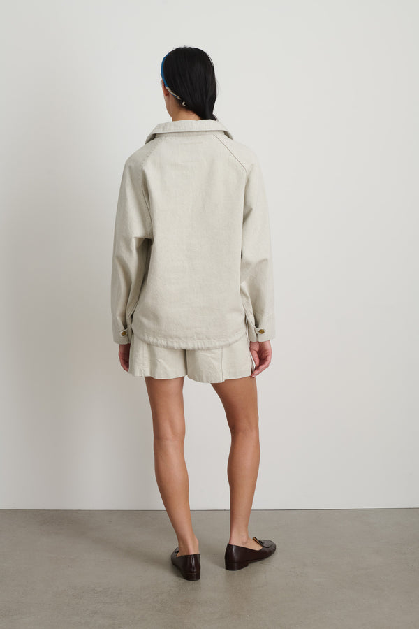 B Sides Davis Anorak Moon Rinse