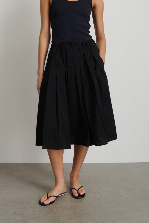 B Sides Eve Pleated Skirt Black