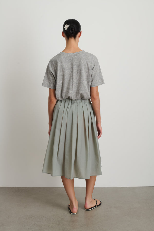 B Sides Eve Pleated Skirt Clay