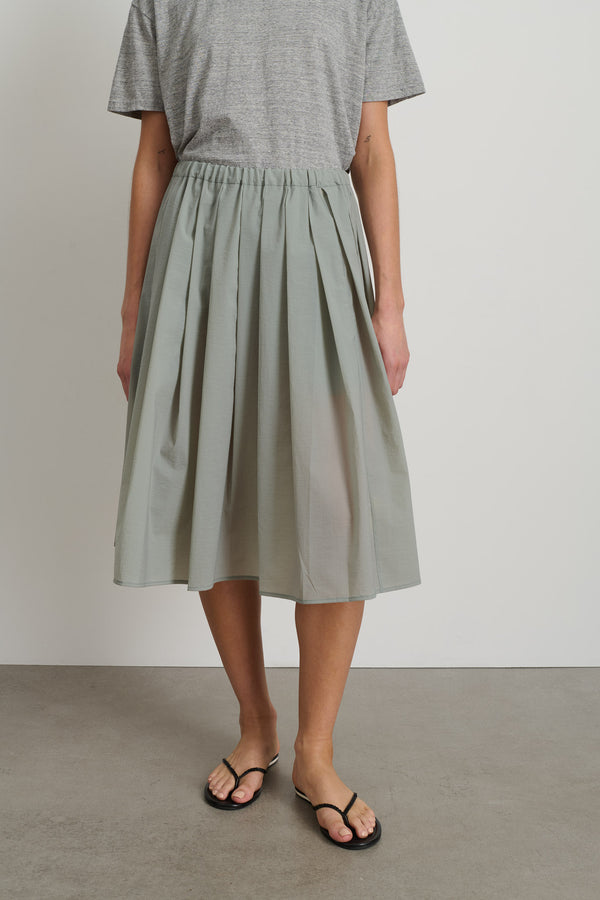 B Sides Eve Pleated Skirt Clay