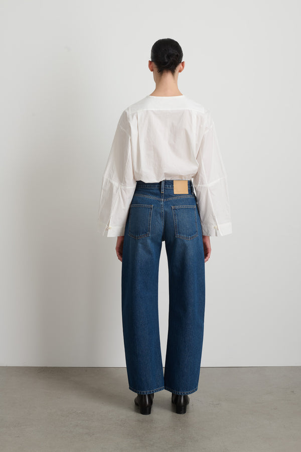 B Sides Leroy Mid Relaxed Bow Cate Wash