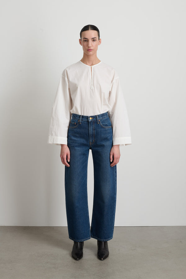 b sides Leroy Mid Relaxed Bow Cate Wash