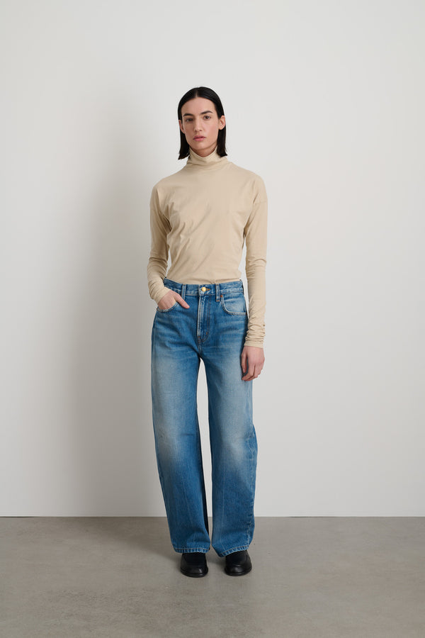 B Sides Leroy Mid Relaxed Bow Hyde Wash