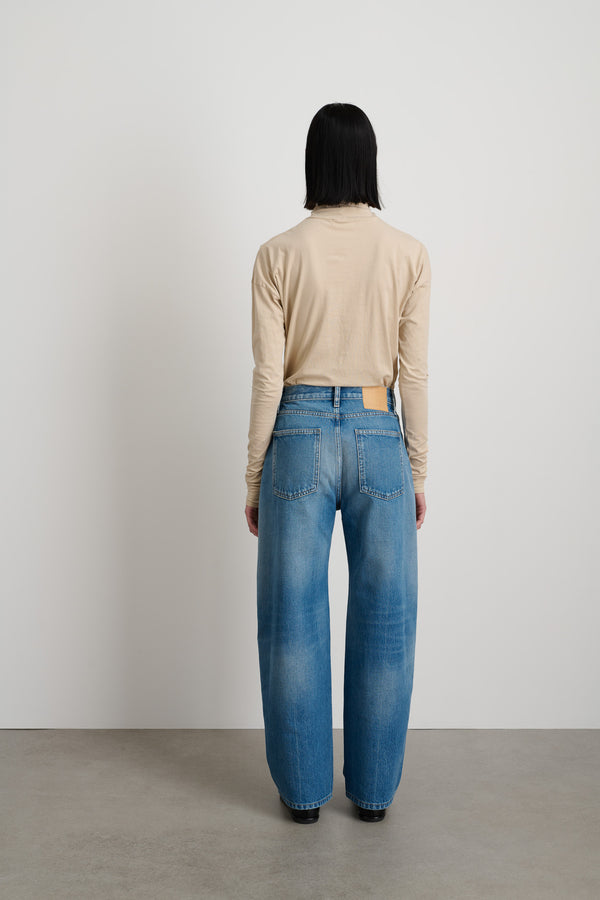 B Sides Leroy Mid Relaxed Bow Hyde Wash