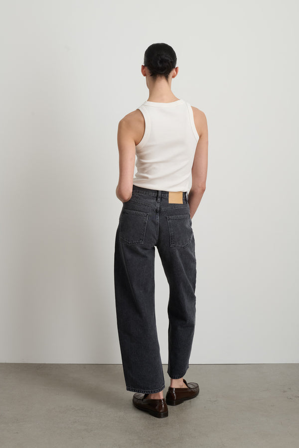 B Sides Leroy Mid Relaxed Bow Stil Black