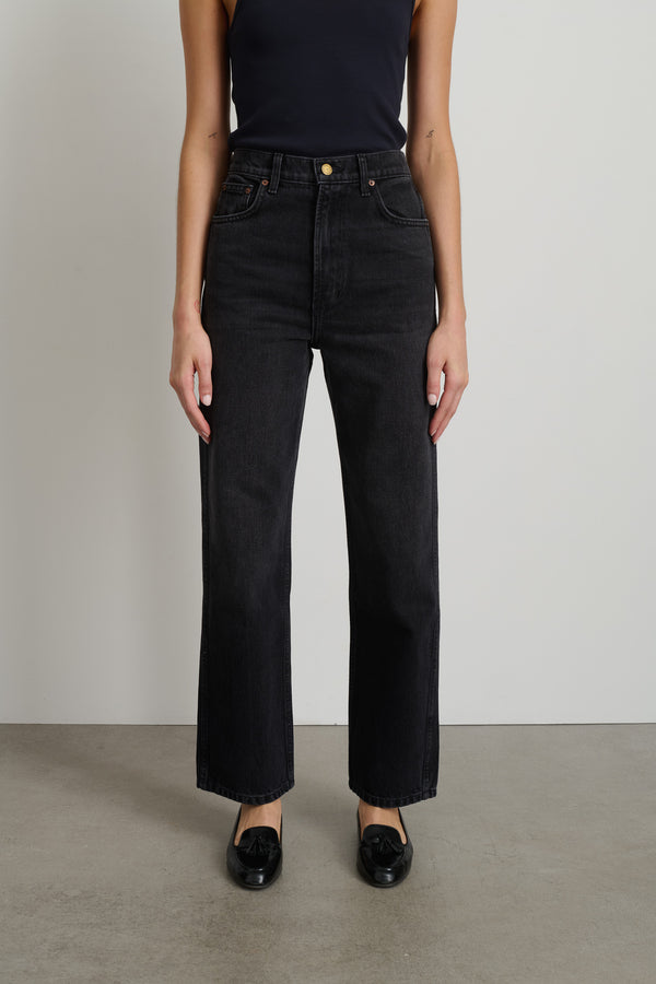 B Sides Plein Relaxed Straight Stil Black