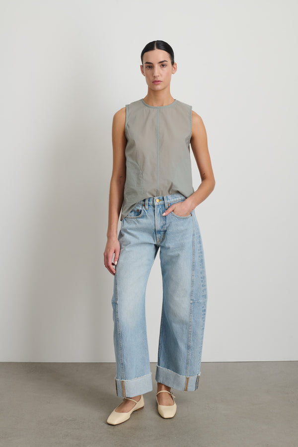 b sides Relaxed Cuffed Lasso Jean Jac Wash