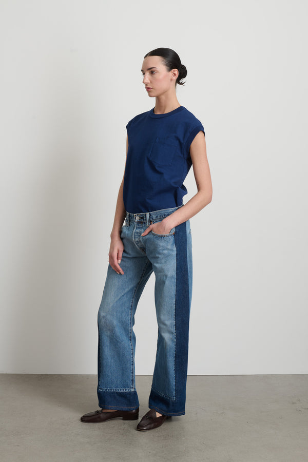 B Sides Reworked Slouch Vintage Indigo / Van Blue