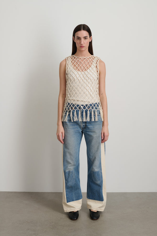 b sides Reworked Slouch Vintage Indigo