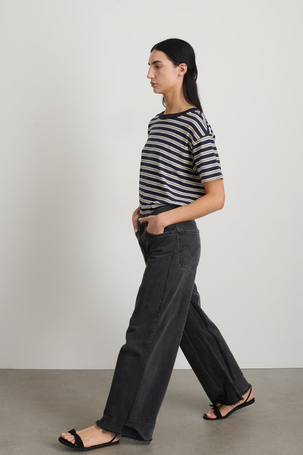 B Sides Reworked Vintage Culotte Vintage Black