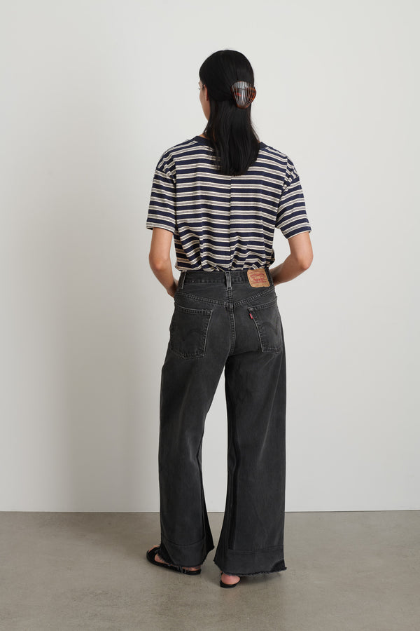 B Sides Reworked Vintage Culotte Vintage Black