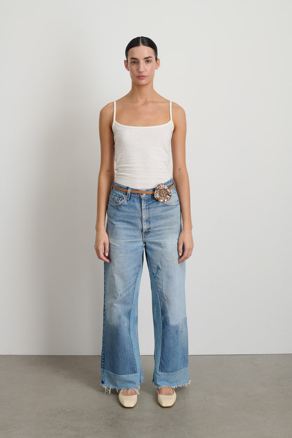 b sides Reworked Vintage Culotte Vintage Indigo