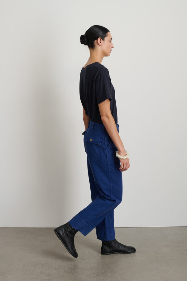 B Sides Roma Relaxed Pant French Blue