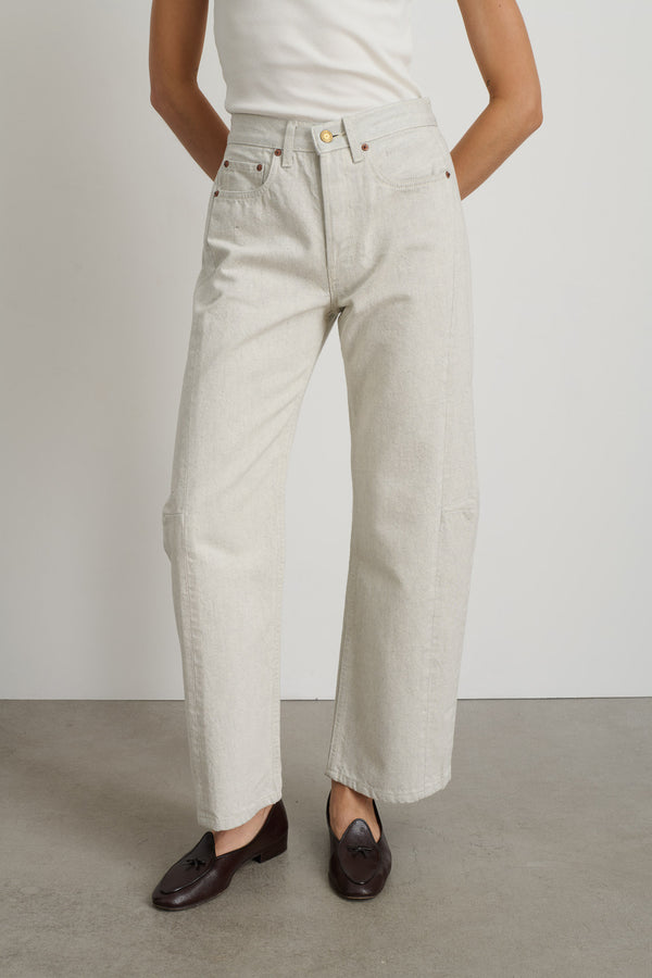 B Sides Slim Lasso Jean Moon Rinse