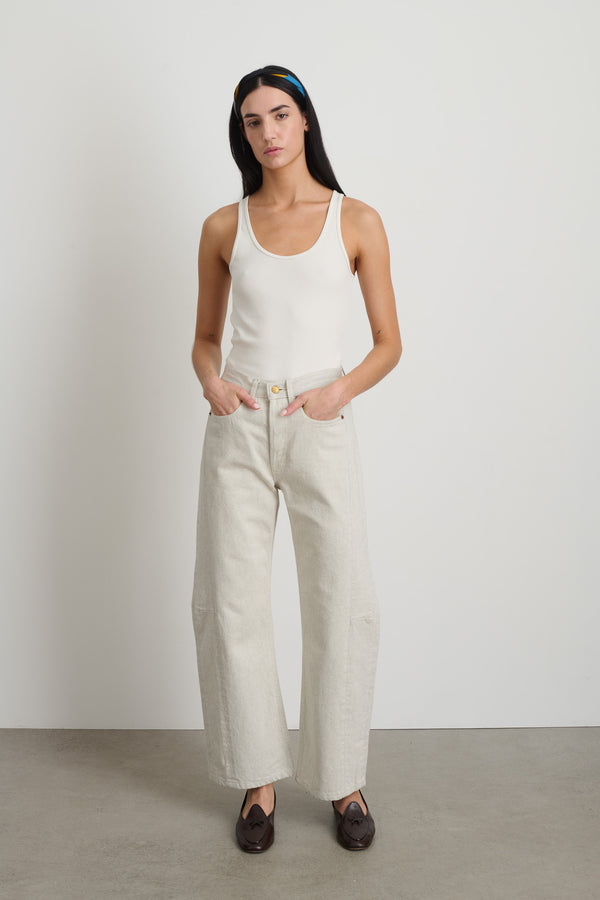 b sides Slim Lasso Jean Moon Rinse