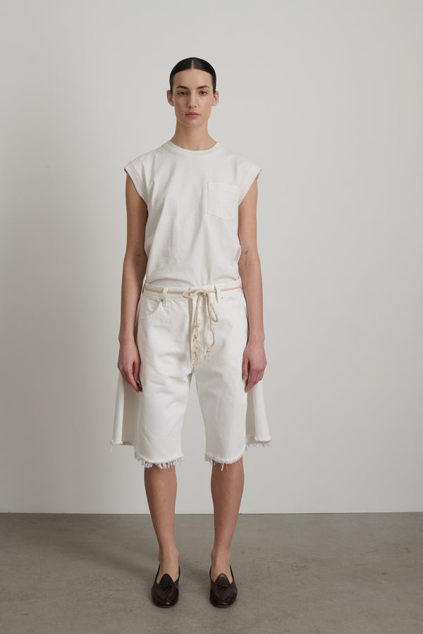 b sides Vintage Lasso Short Vintage White