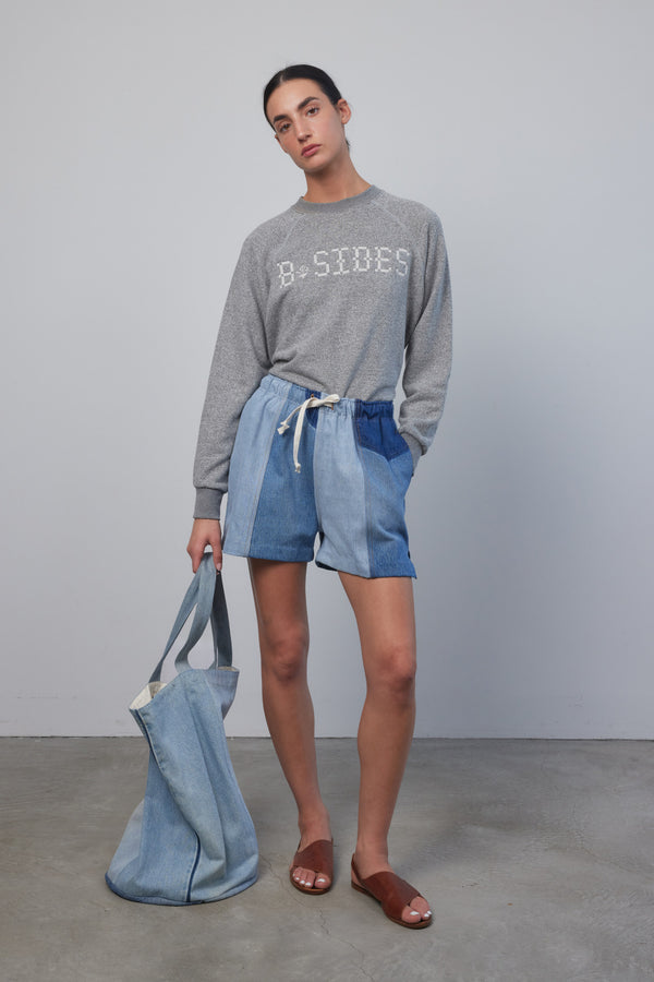 B Sides Vintage Reworked Market Tote