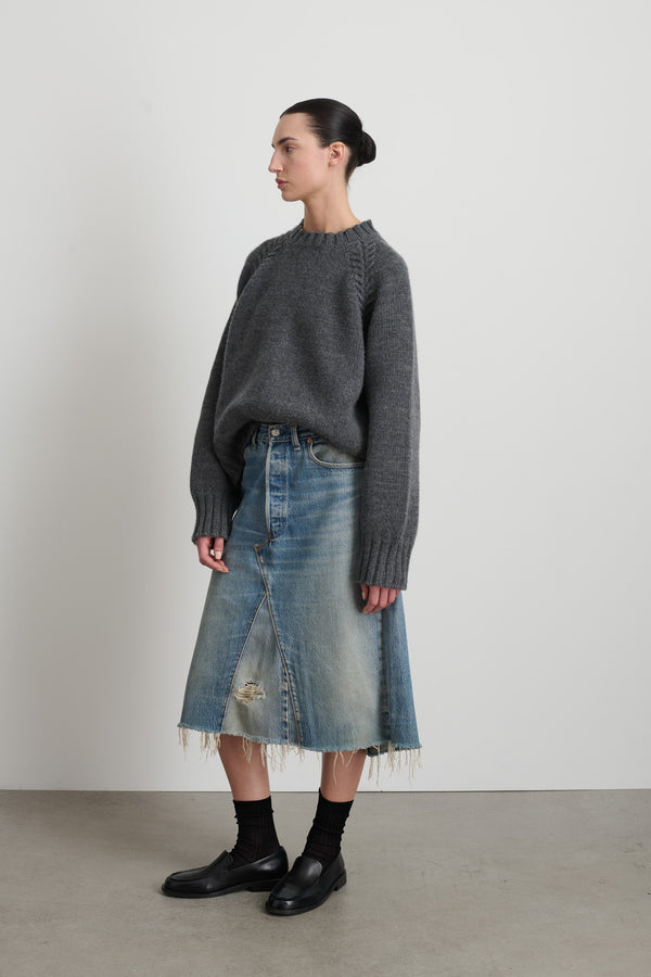 B Sides Vintage Skirt Vintage Indigo