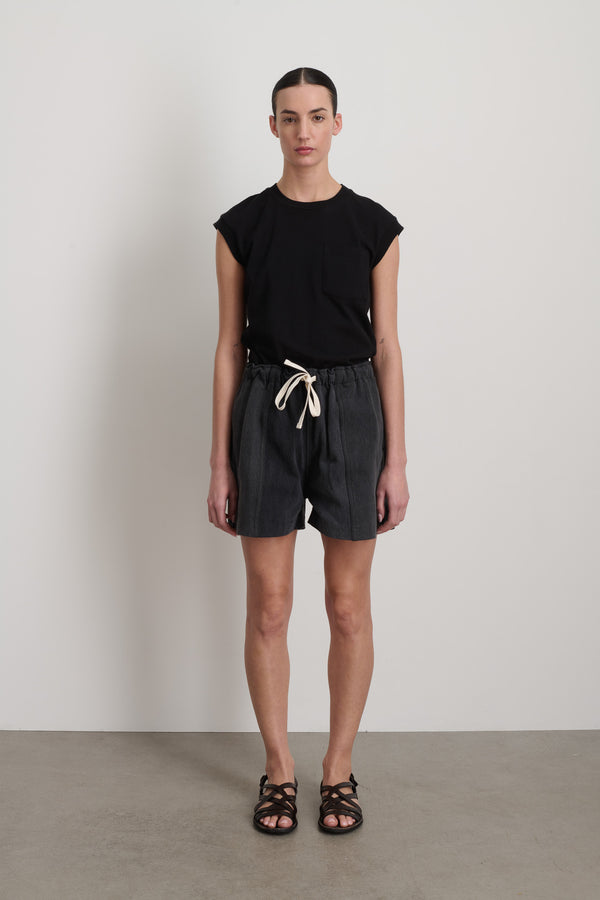 b sides Vintage Reworked Meyer Cinch Short Vintage Black