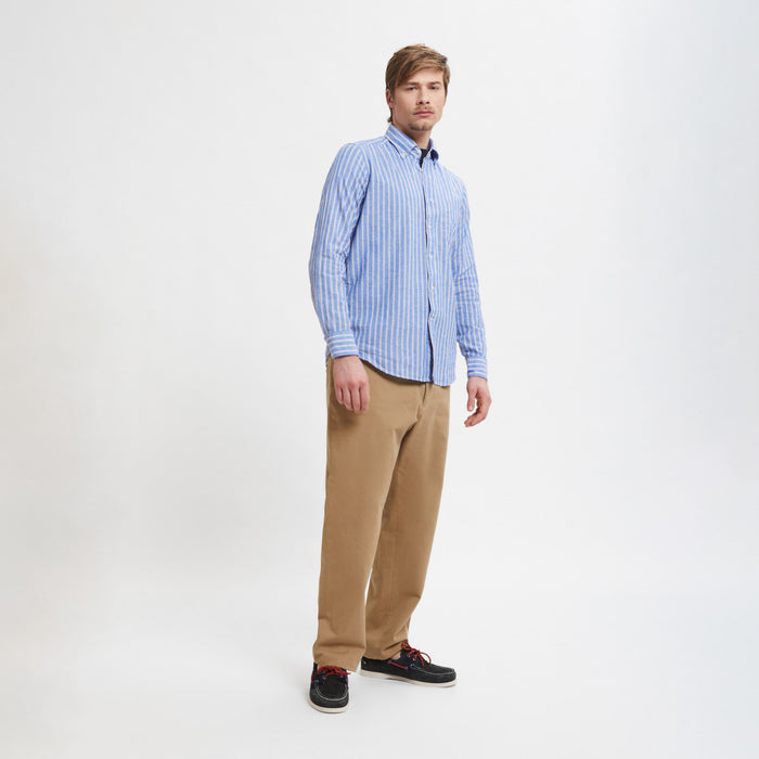 B.d. Baggies Bradford Long-sleeved Striped Shirt