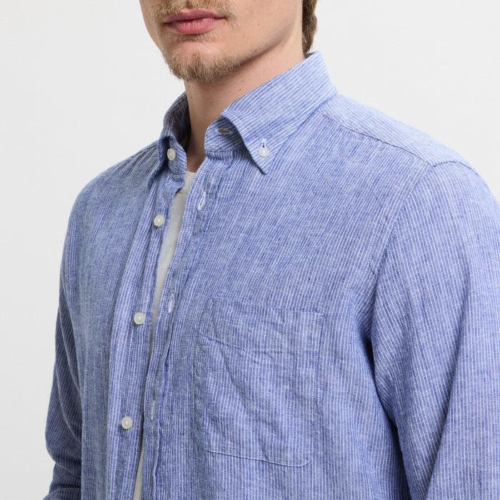 B.d. Baggies Bradford Long-sleeved Striped Shirt