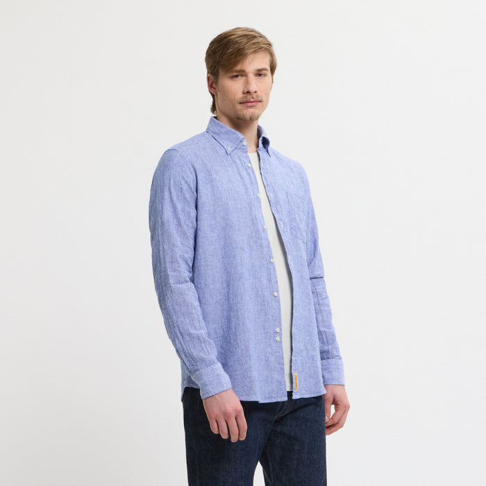 b.d. baggies Bradford long-sleeved Striped Shirt