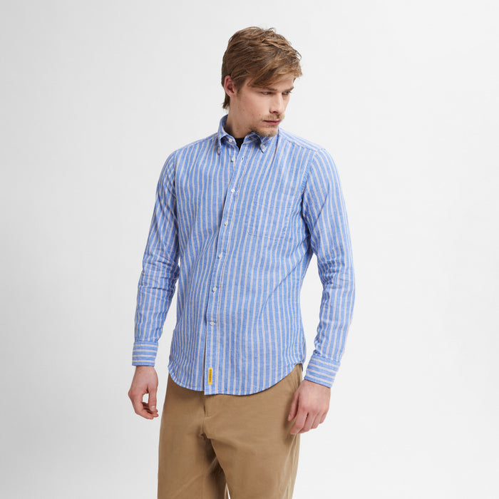 b.d. baggies Bradford long-sleeved Striped Shirt